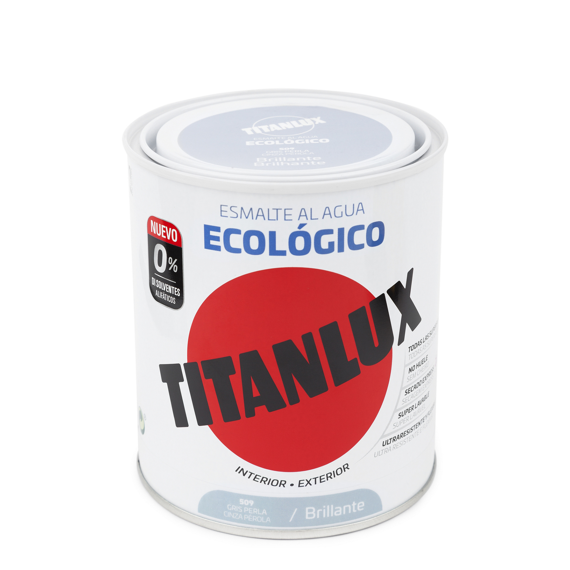 Esmalte ecológico brilh cz perla 750ML TITANLUX