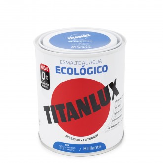 Esmalte ecolgico brilh azul lum 750ML TITANLUX
