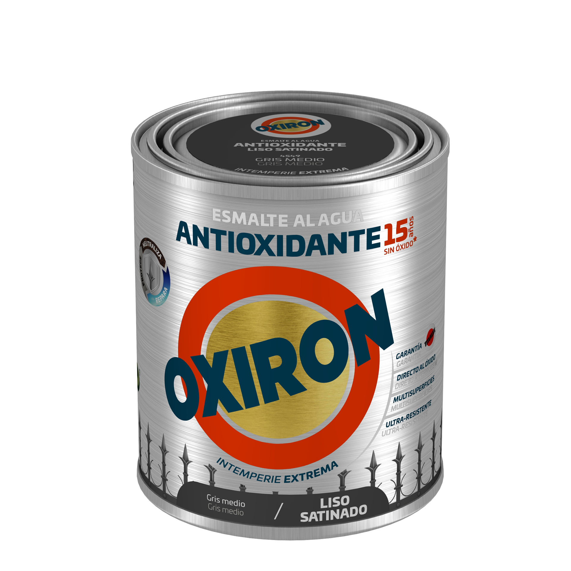 Esmalte direto ferr liso sat cz médio 750ML OXIRON