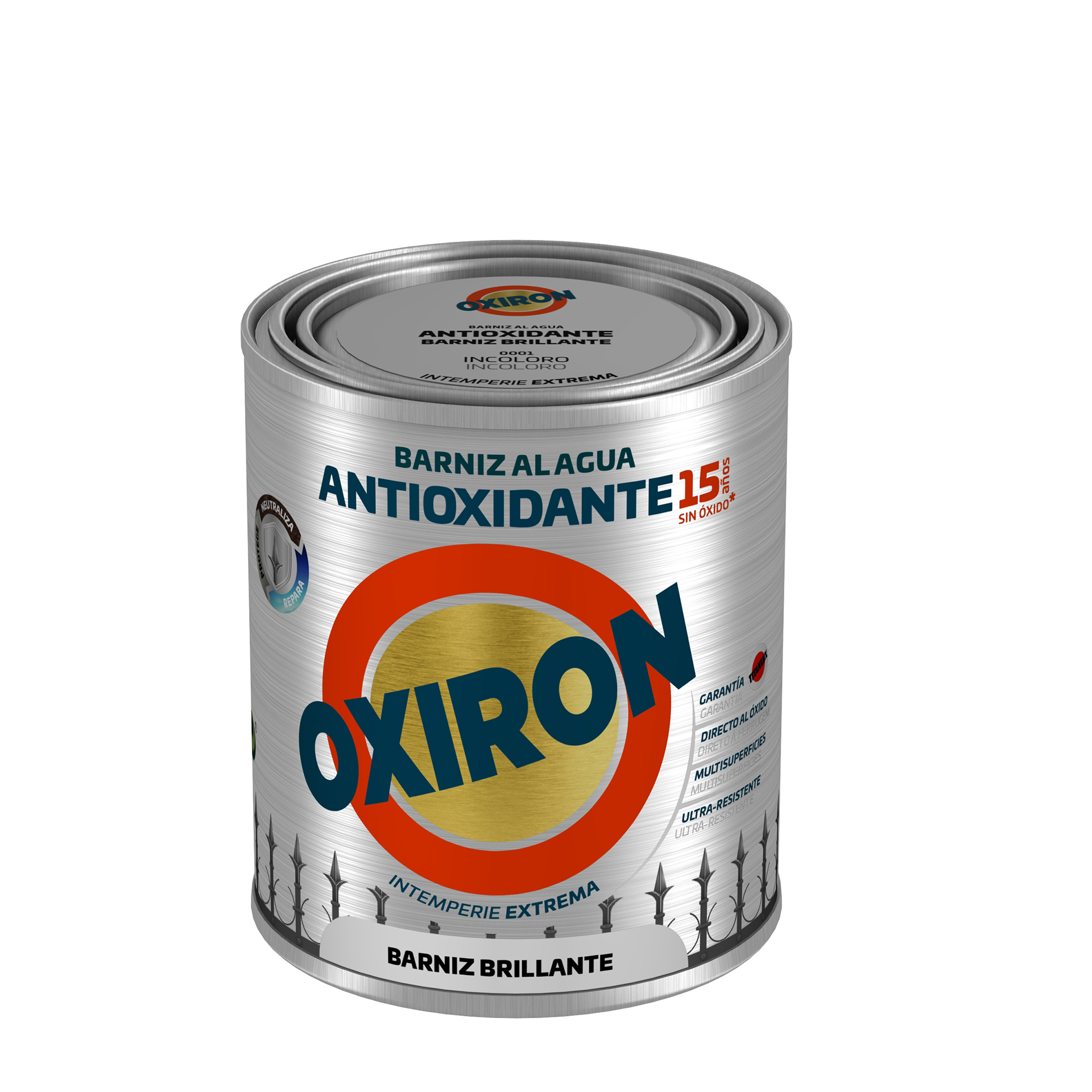 Verniz direto ferr antioxidante brilh 750ML OXIRON