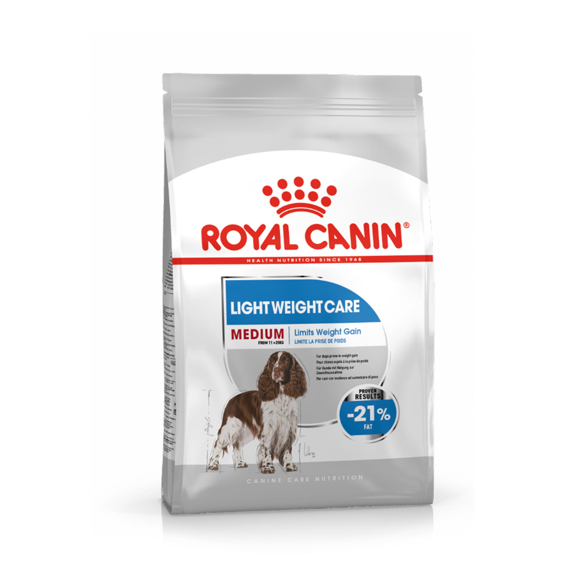 Alim Sc Cão Med Weight Light Car 12 KG ROYAL CANIN