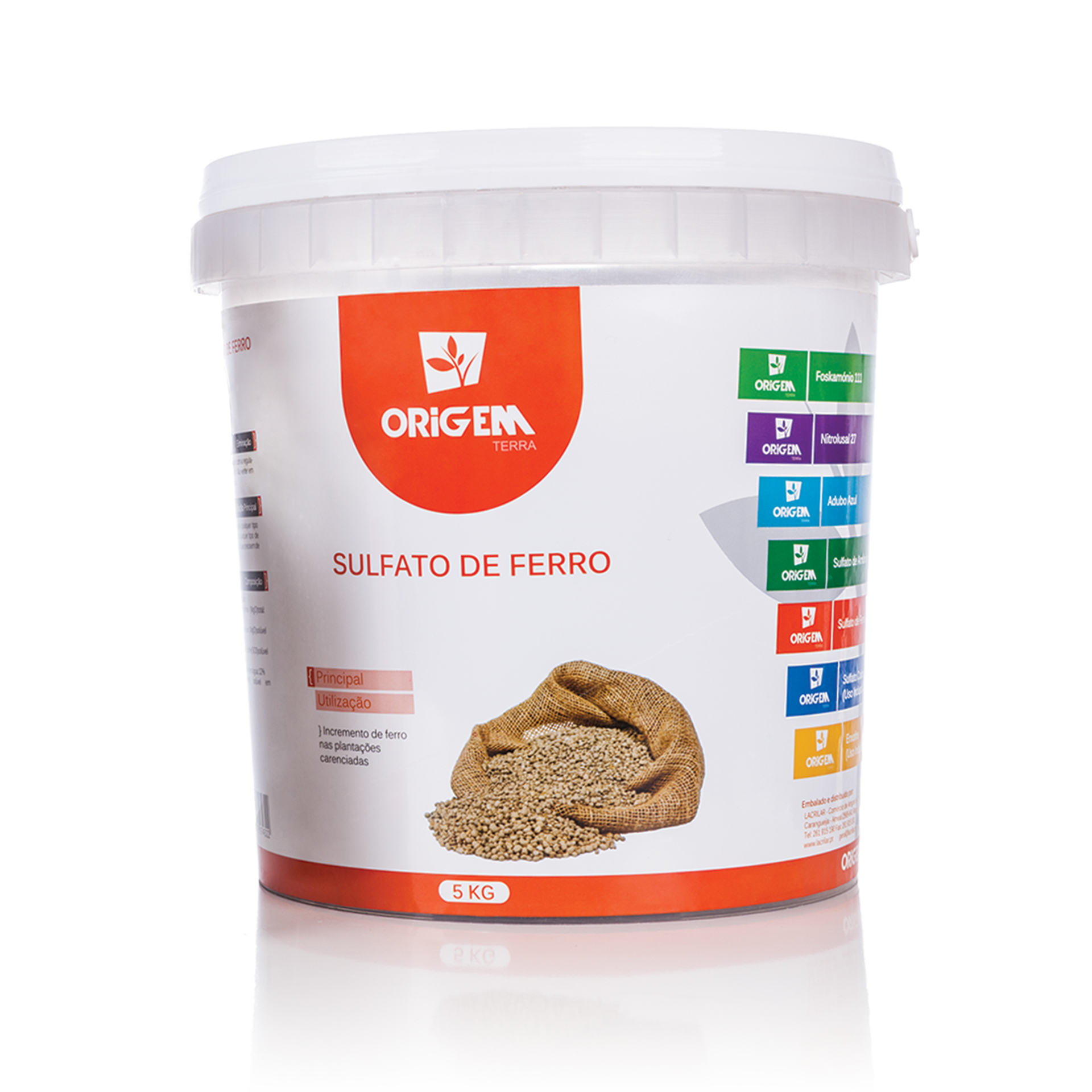 Sulfato Ferro 5KG ORIGEM TERRA