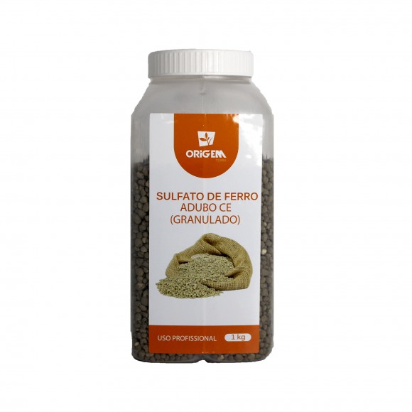 SULFATO FERRO FRASCO 1KG ORIGEM TERRA