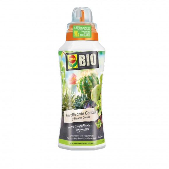 FERTELIZANTE CACTOS BIO 500 ML