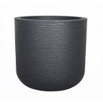 Vaso Decor Graphit Up  Antracite 40 CM EDA PLASTIQ