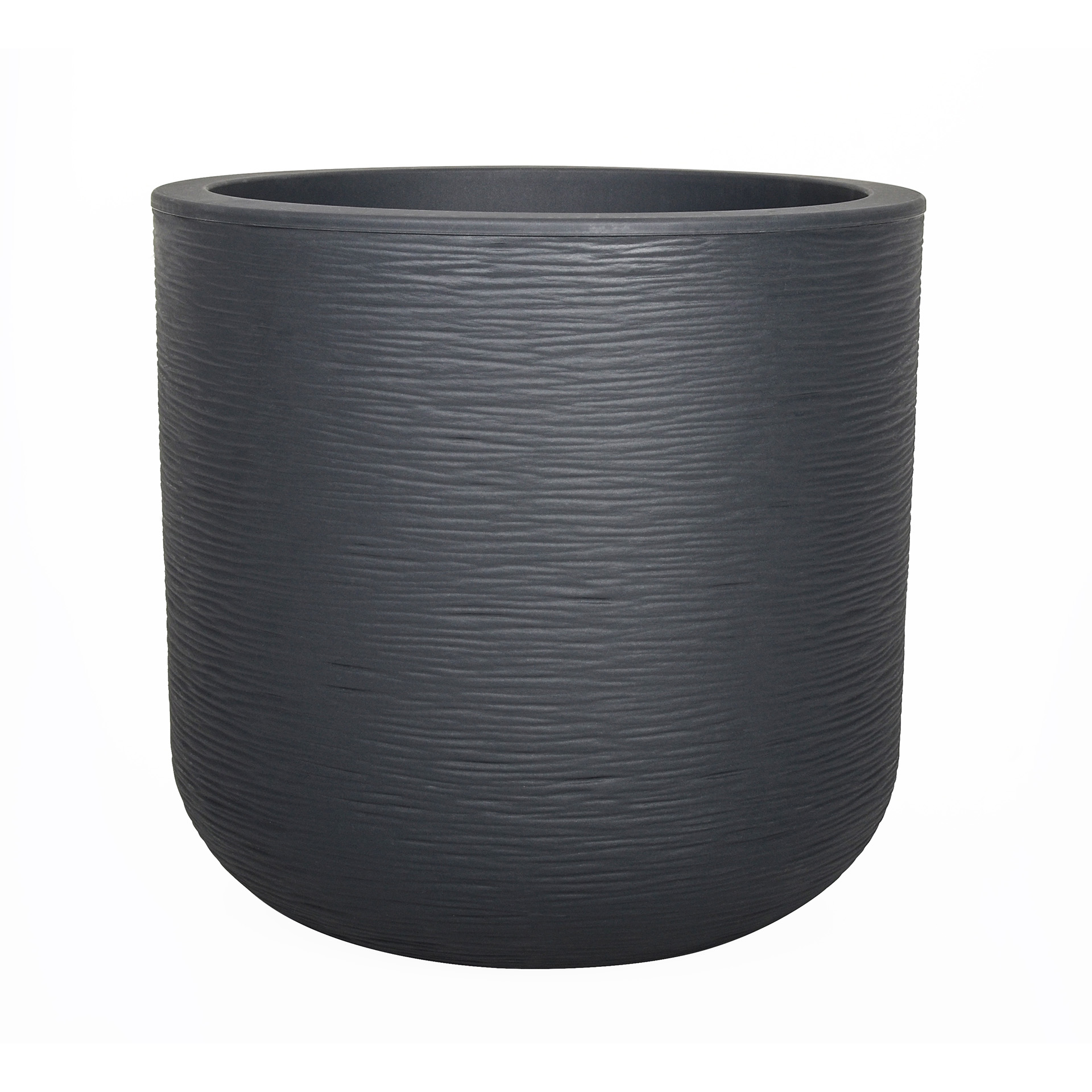 Vaso Decor Graphit Up Antracite 40 CM EDA PLASTIQ