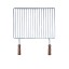 GRELHA CHURRASCO ZINCO COM 2 PEGAS
