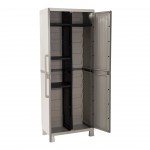 Armário Plástico Vassoureiro 65X37X173 CM TOOMAX Armário Plástico Vassoureiro 65X37X173 CM TOOMAX