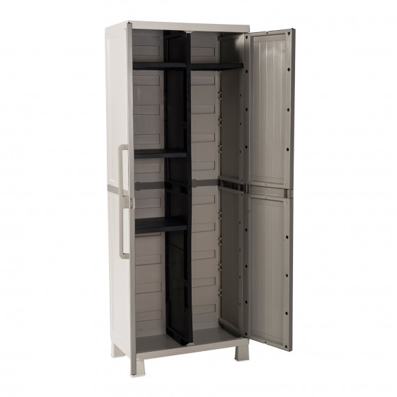 Armrio Plstico Vassoureiro 65X37X173 CM TOOMAX