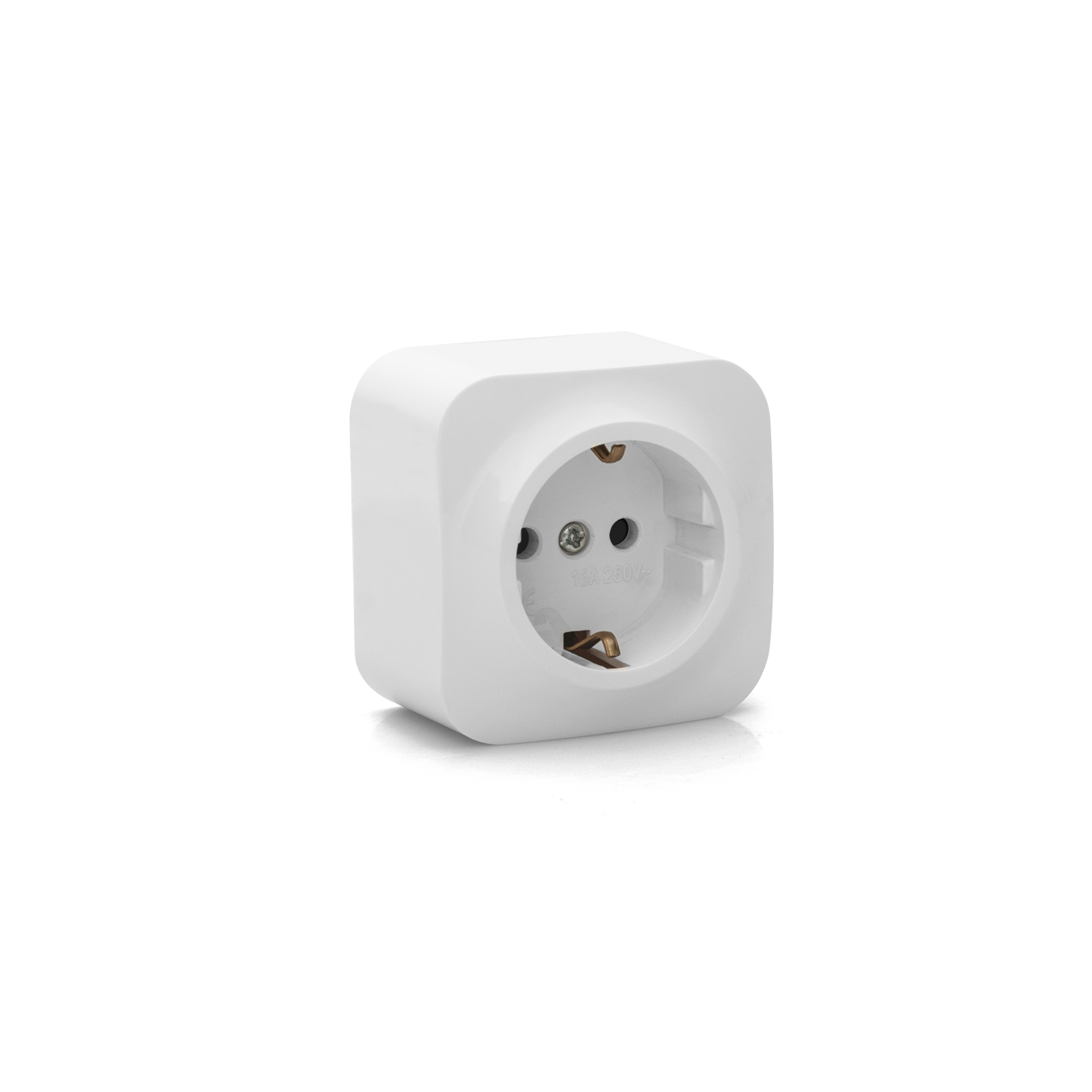 Tomada schuko 2p+t 16a c/obt