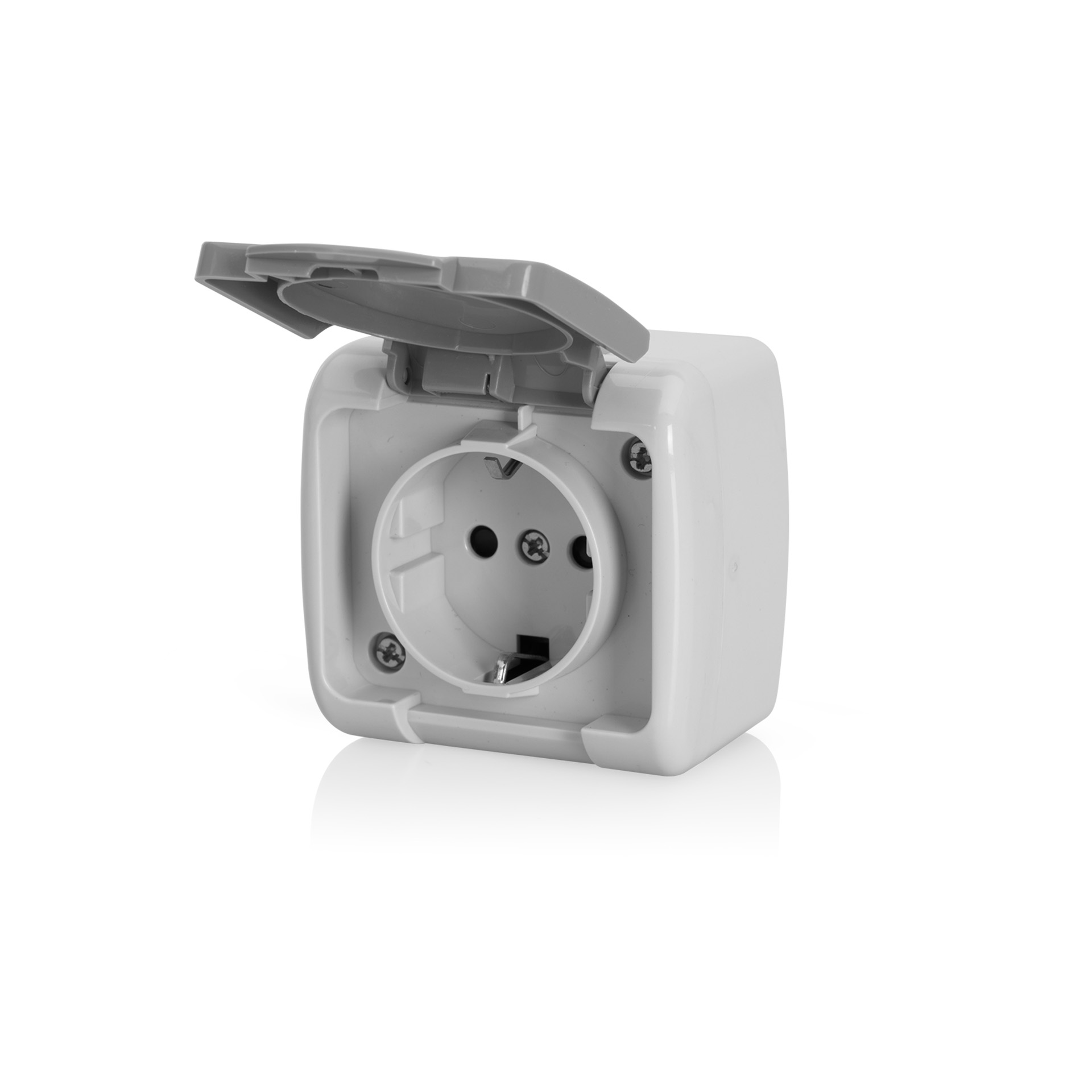 Tomada schuko estanque red