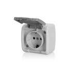 Tomada schuko estanque red