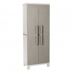 Armário Plástico Vassoureiro 65X37X173 CM TOOMAX Armário Plástico Vassoureiro 65X37X173 CM TOOMAX