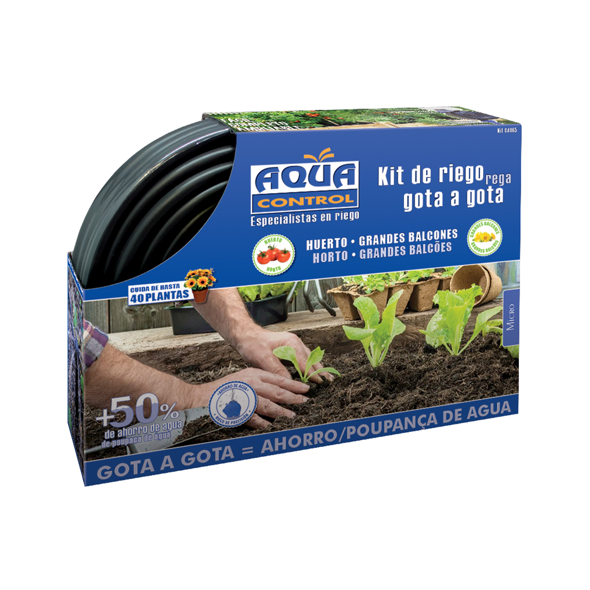 Kit Rega Gota A Gota 16+4MM/40 Got AQUA CONTROL