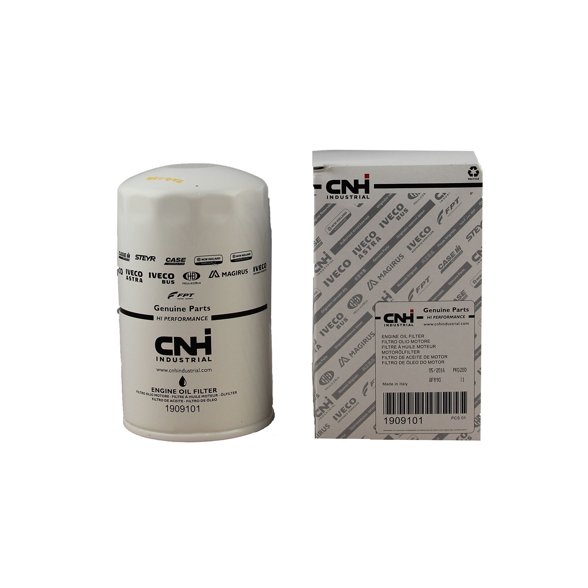 Filtro Óleo Newholand 1909101 AMA CAFIATRA