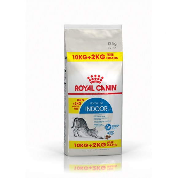 ALIMENTO SECO PARA GATO INDOOR 27 ADULT 10+2 KG