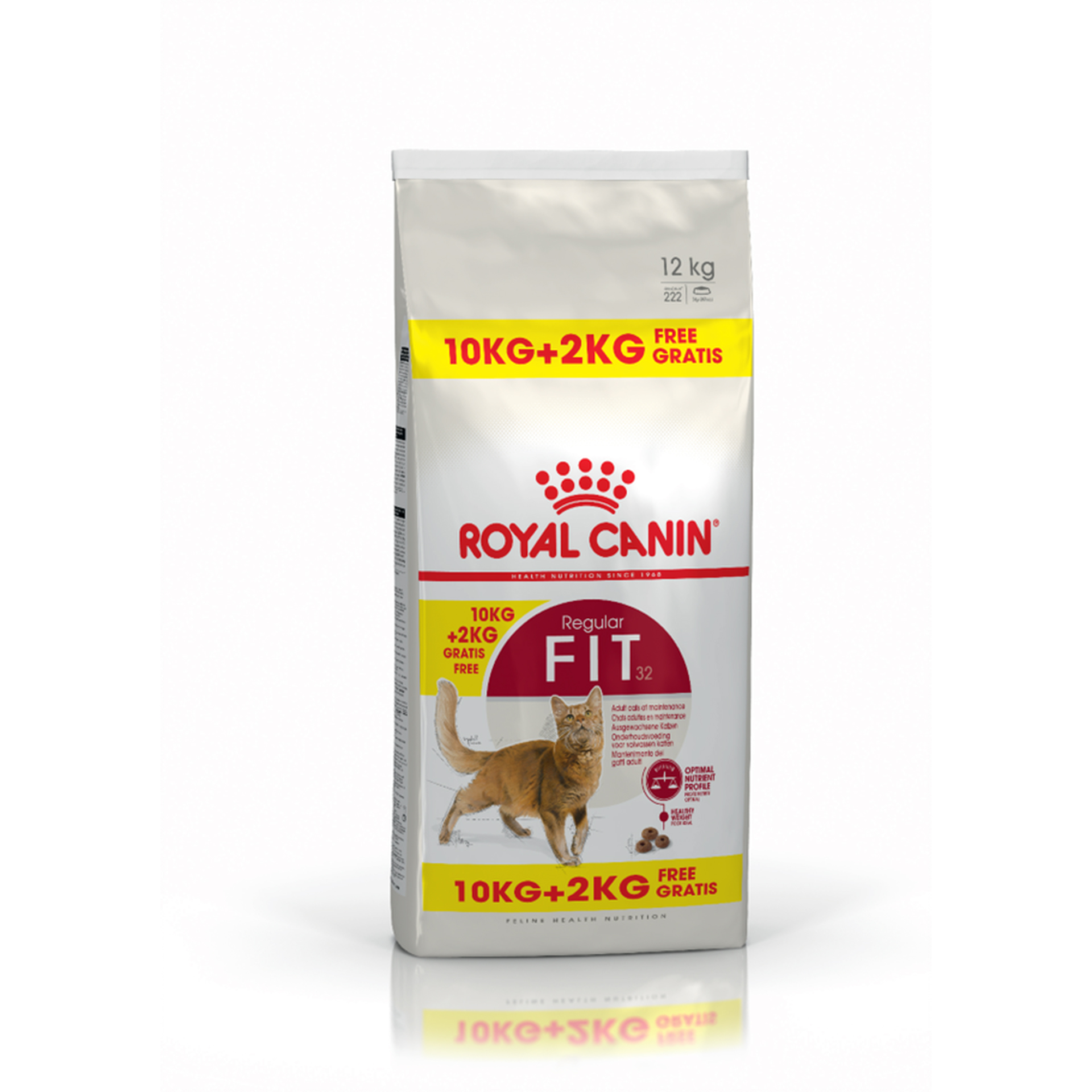 Alimento Gato Fit Regular 10+2 KG ROYAL CANIN