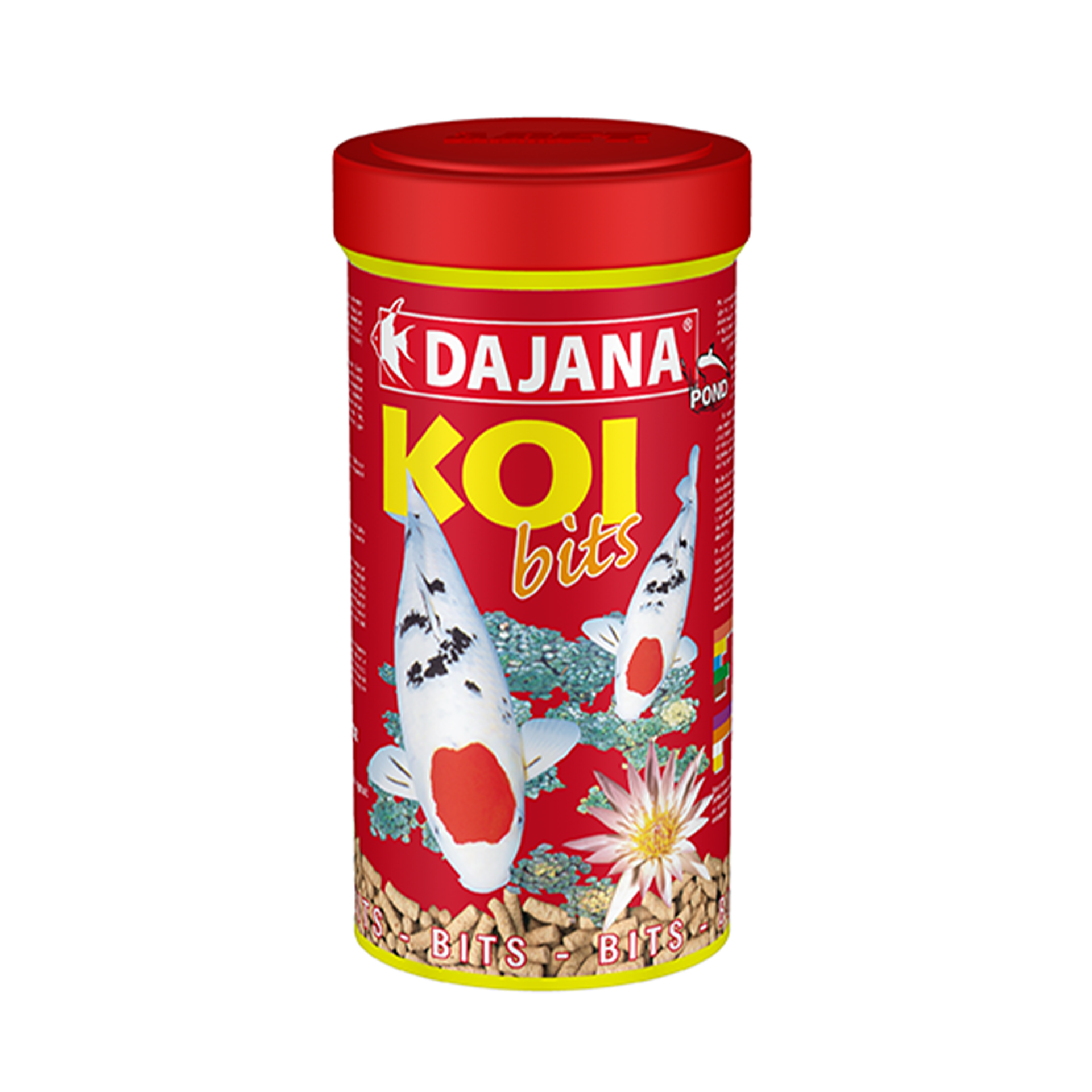 Alimento p/ Peixe Água Fria Koi Bits DAJANA 1LT