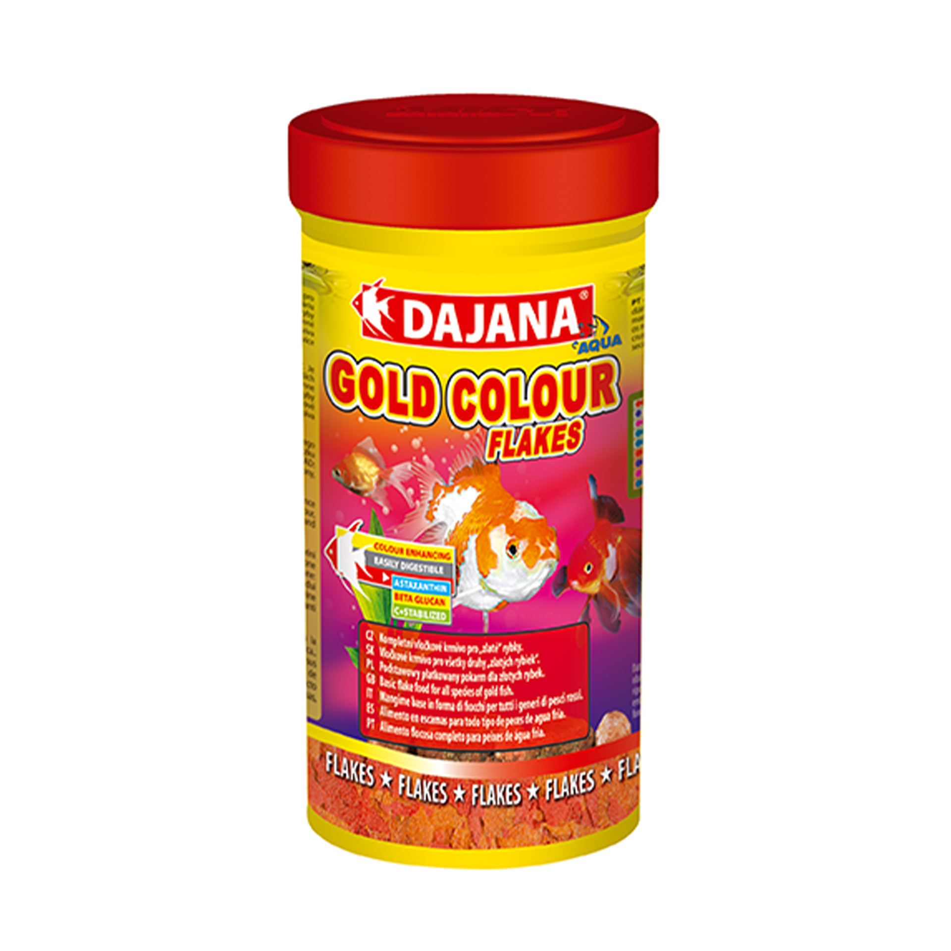 Alimento p/ Peixe Colour DAJANA 1LT