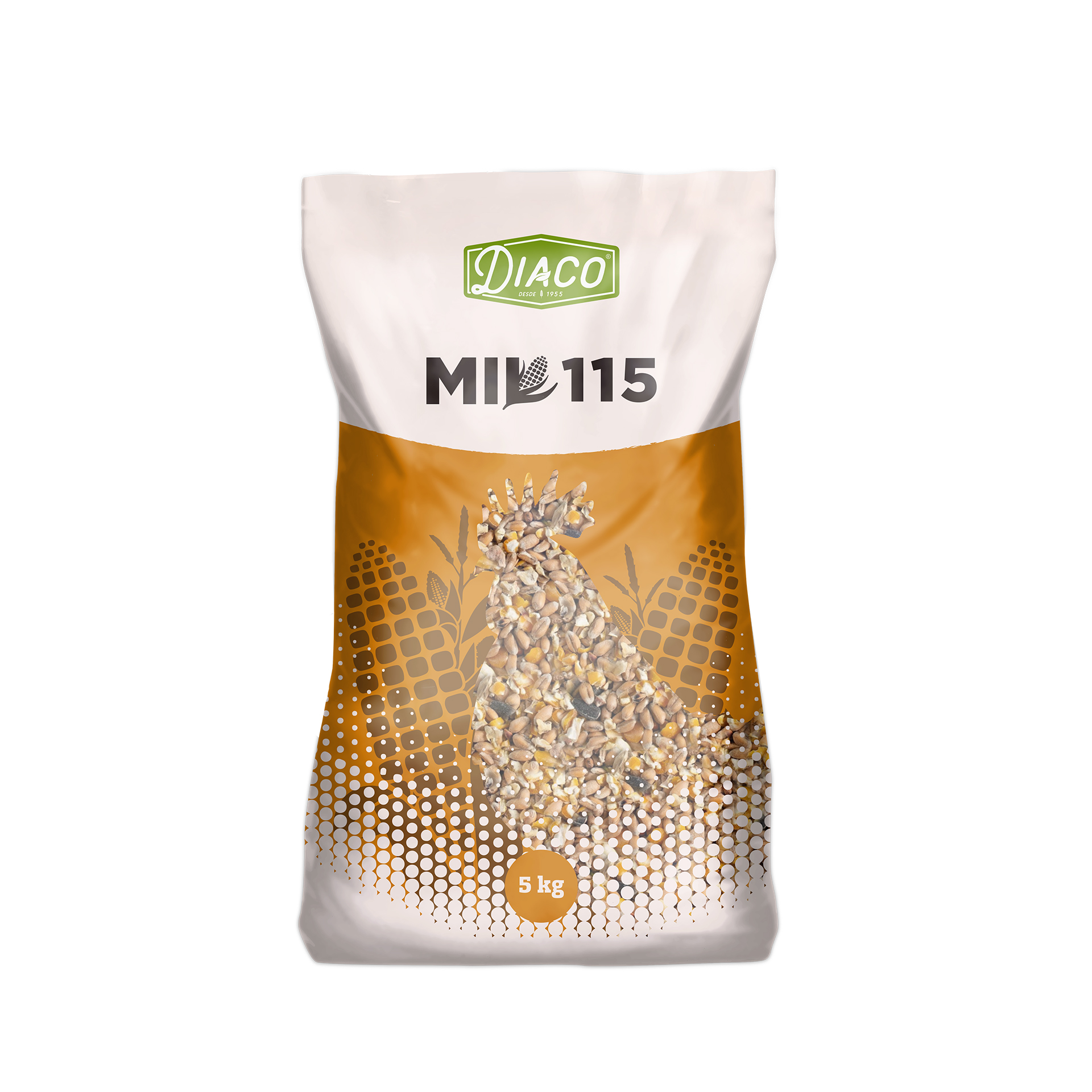 Ração Para Frangos Granulado 5 KG 115 MIL