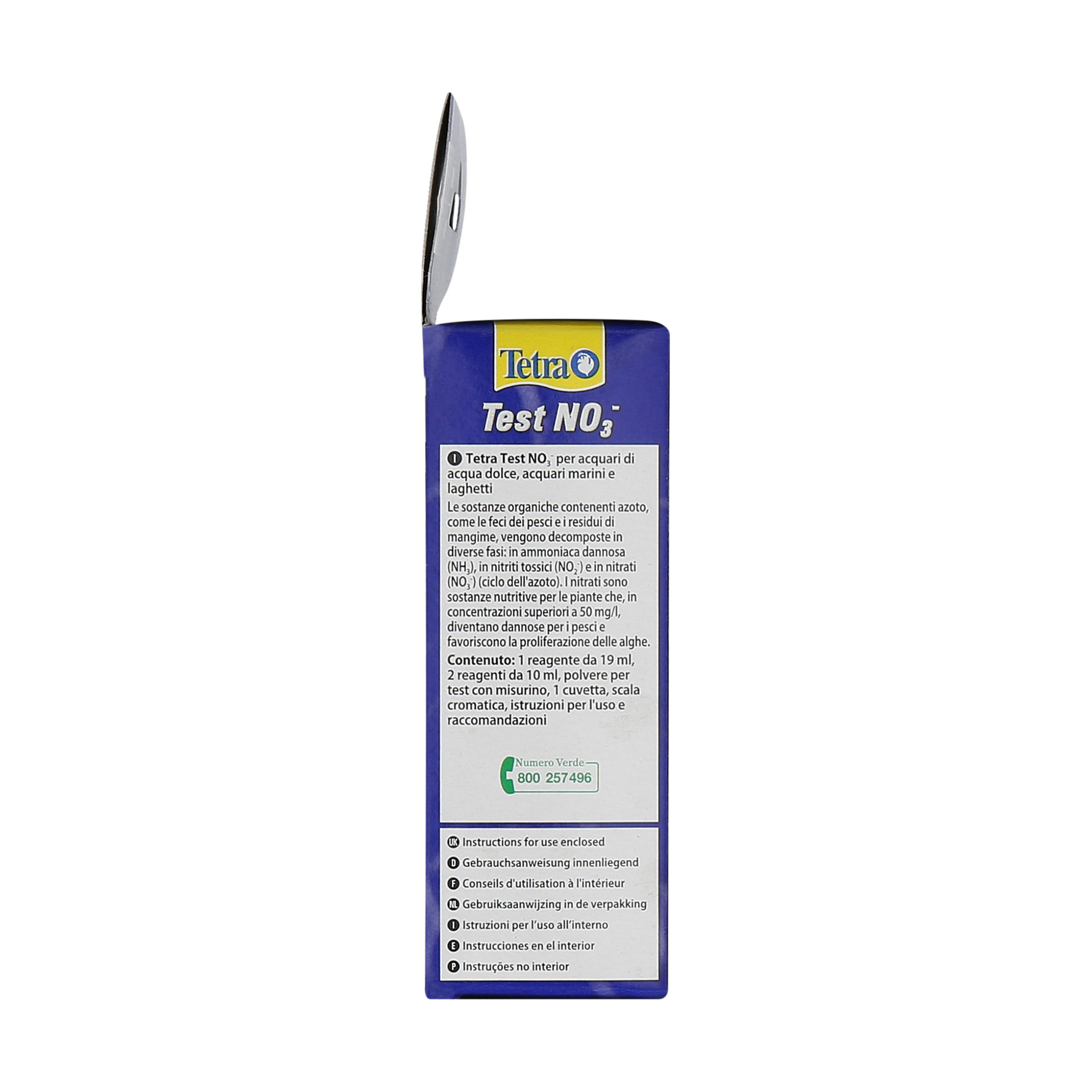 Test No- TETRA 1X19ML+2X10ML