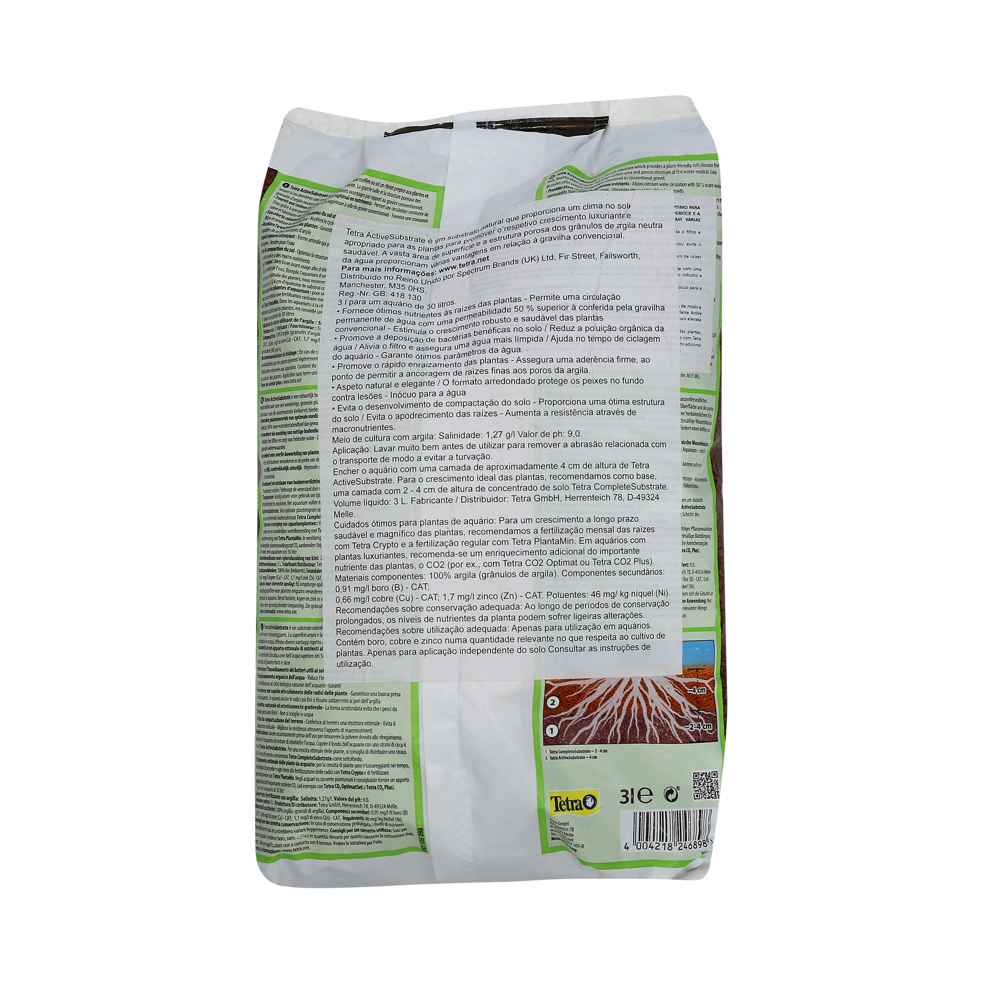Substrato Ative TETRA 3LT