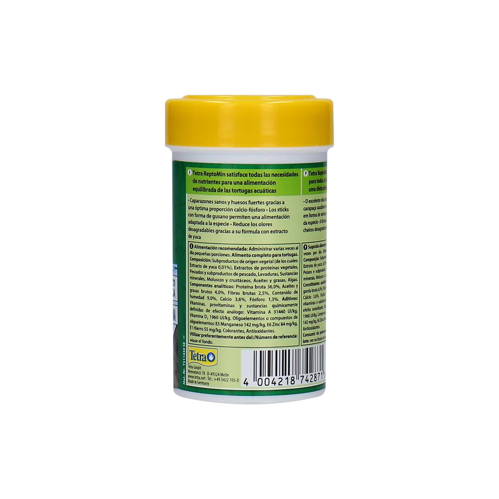 Alimento P/Tartaruga Reptomin 100 ML TETRA