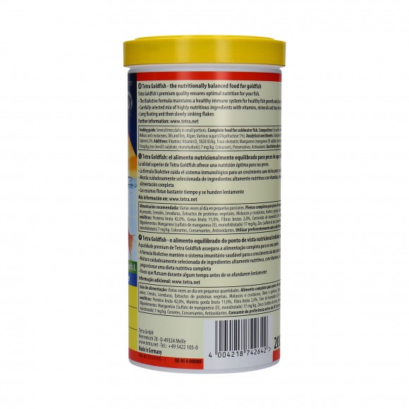 Alimento  Peixe gua Fria Animin  1LT