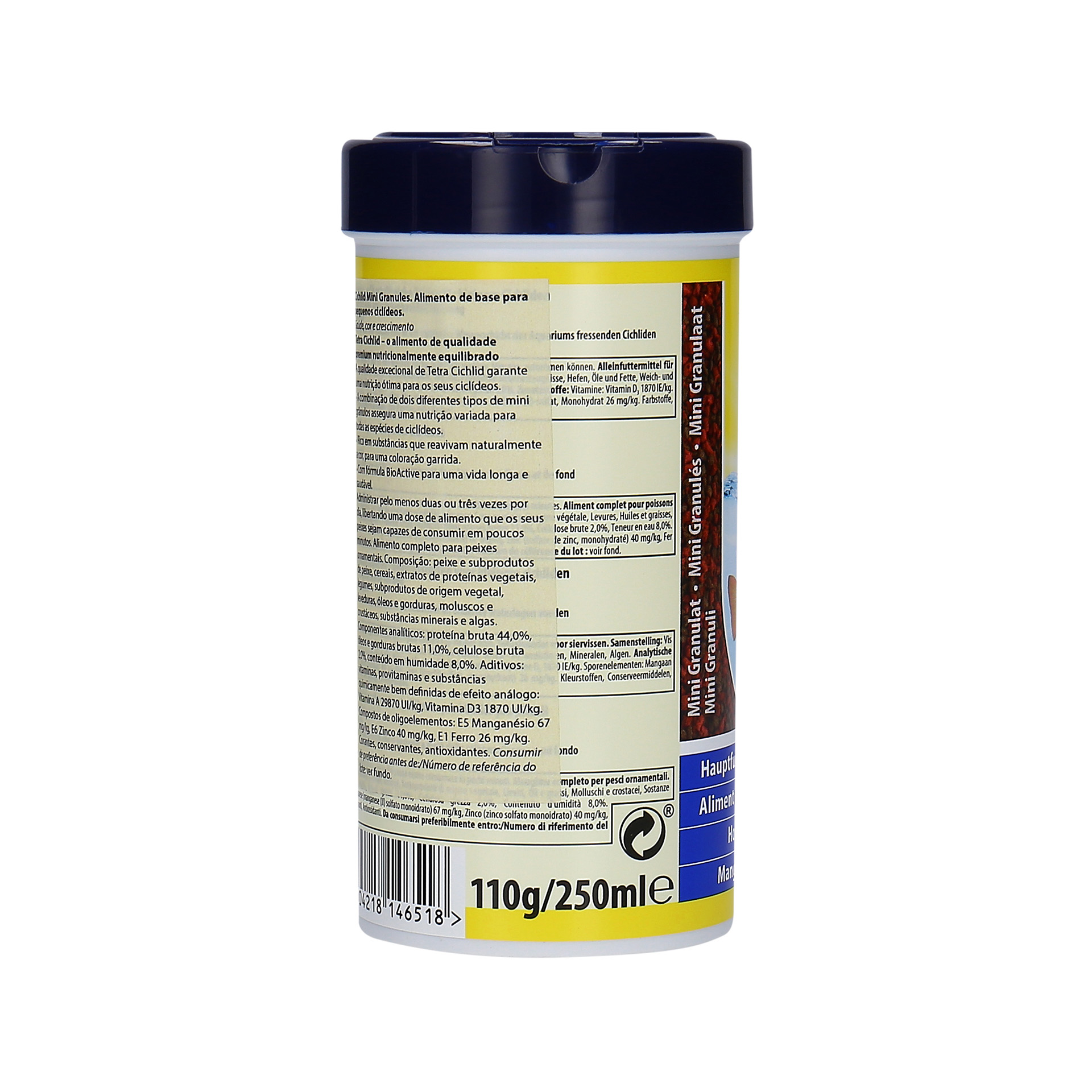 Alimento p/ Peixe Água Quente TETRA 250ML