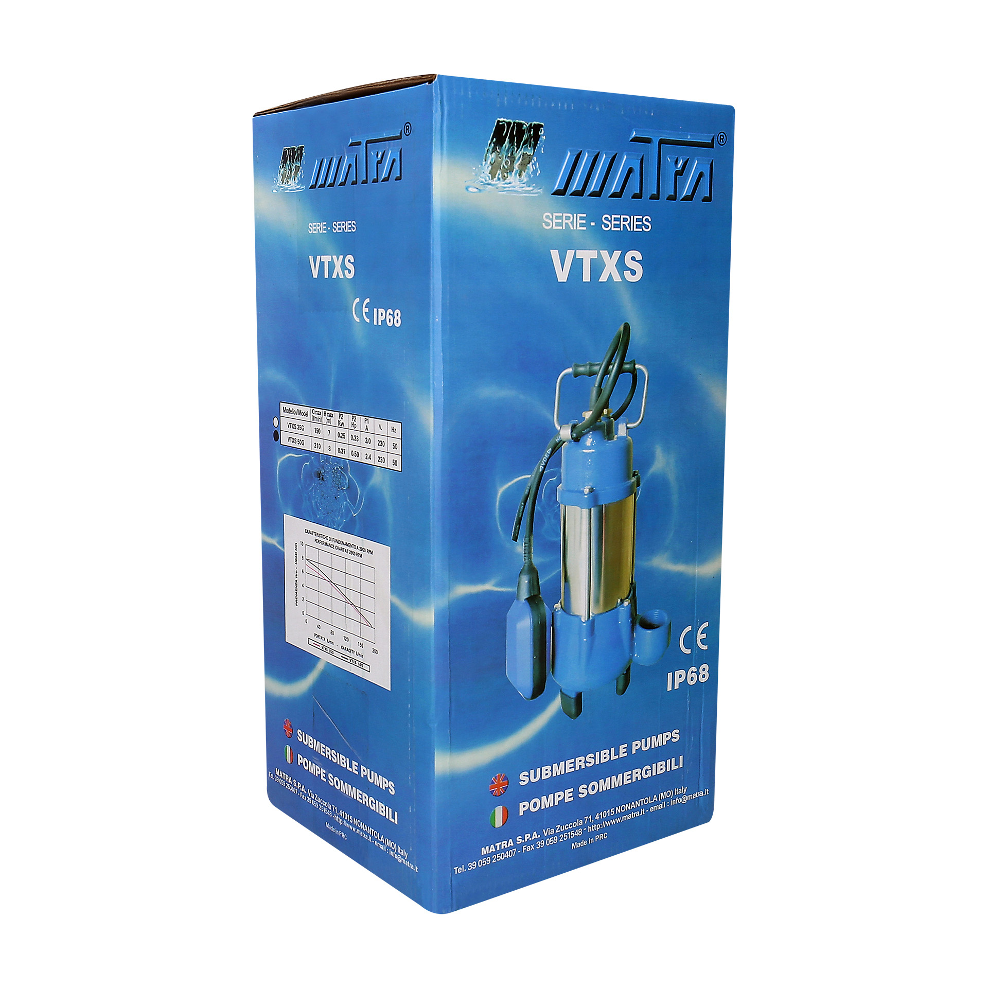 Bomba Vortex S50/G 0,5 CV 1 1/4 MATRA