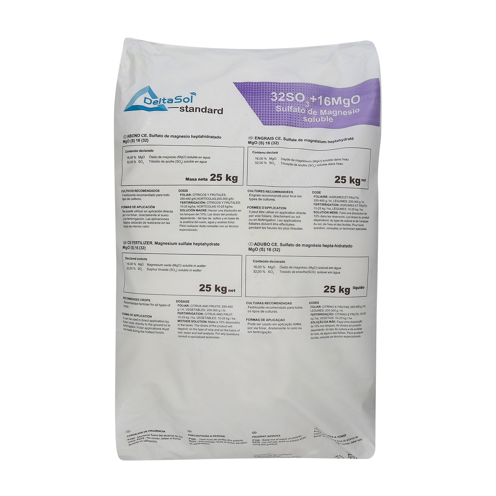 Nitrato Magnésio 25KG