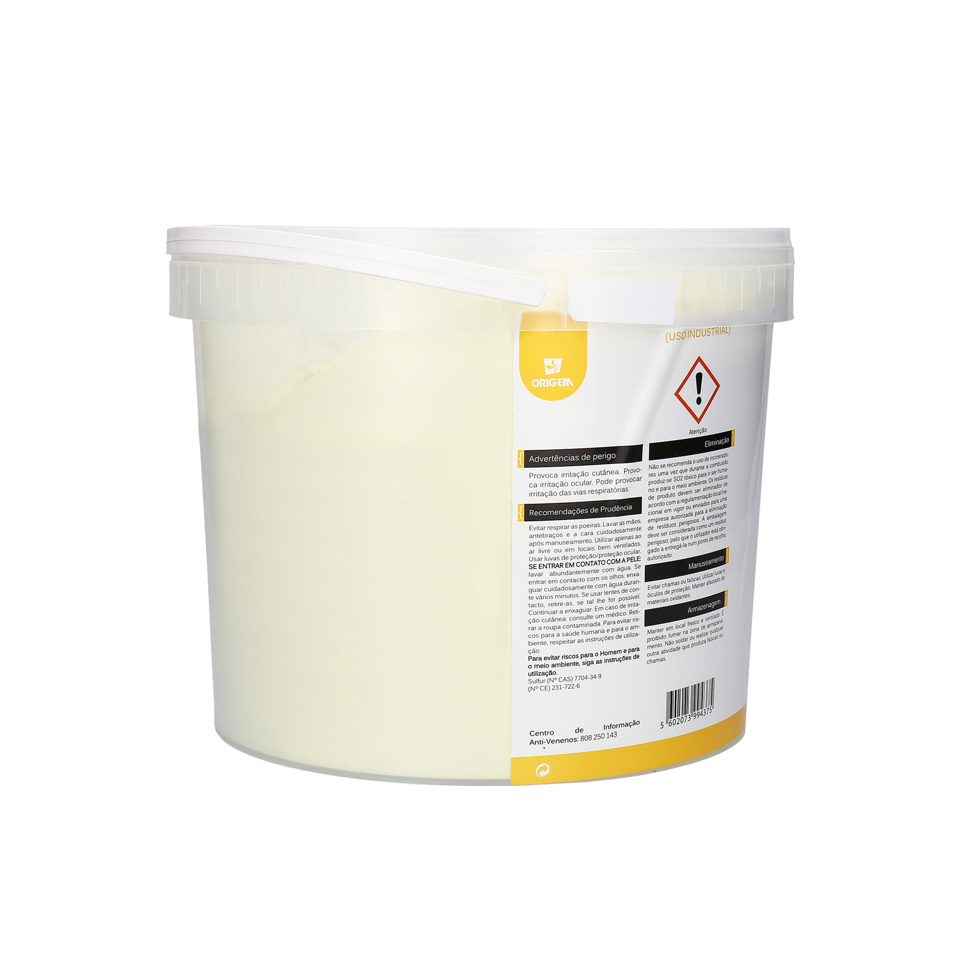 Enxofre 5KG ORIGEM TERRA