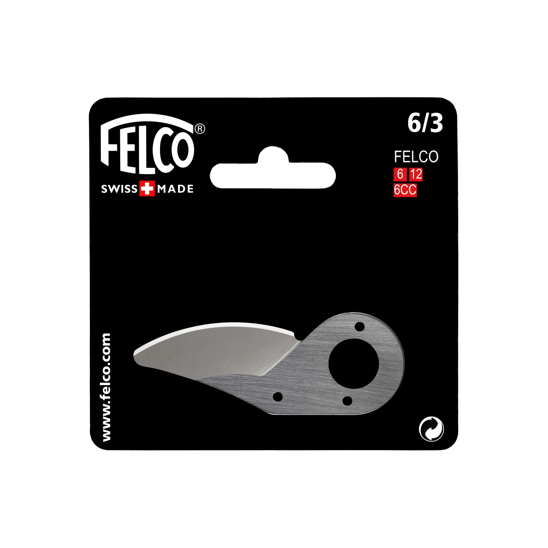 Lâmina Para FELCO 6-12 Peça 6/3 FELCO