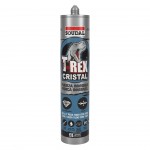 Silicone Cola Forte T-Rex Cristal SOUDAL 290ML Silicone Cola Forte T-Rex Cristal SOUDAL 290ML