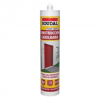 Silicone Construo Neutro Branco SOUDAL 300ML