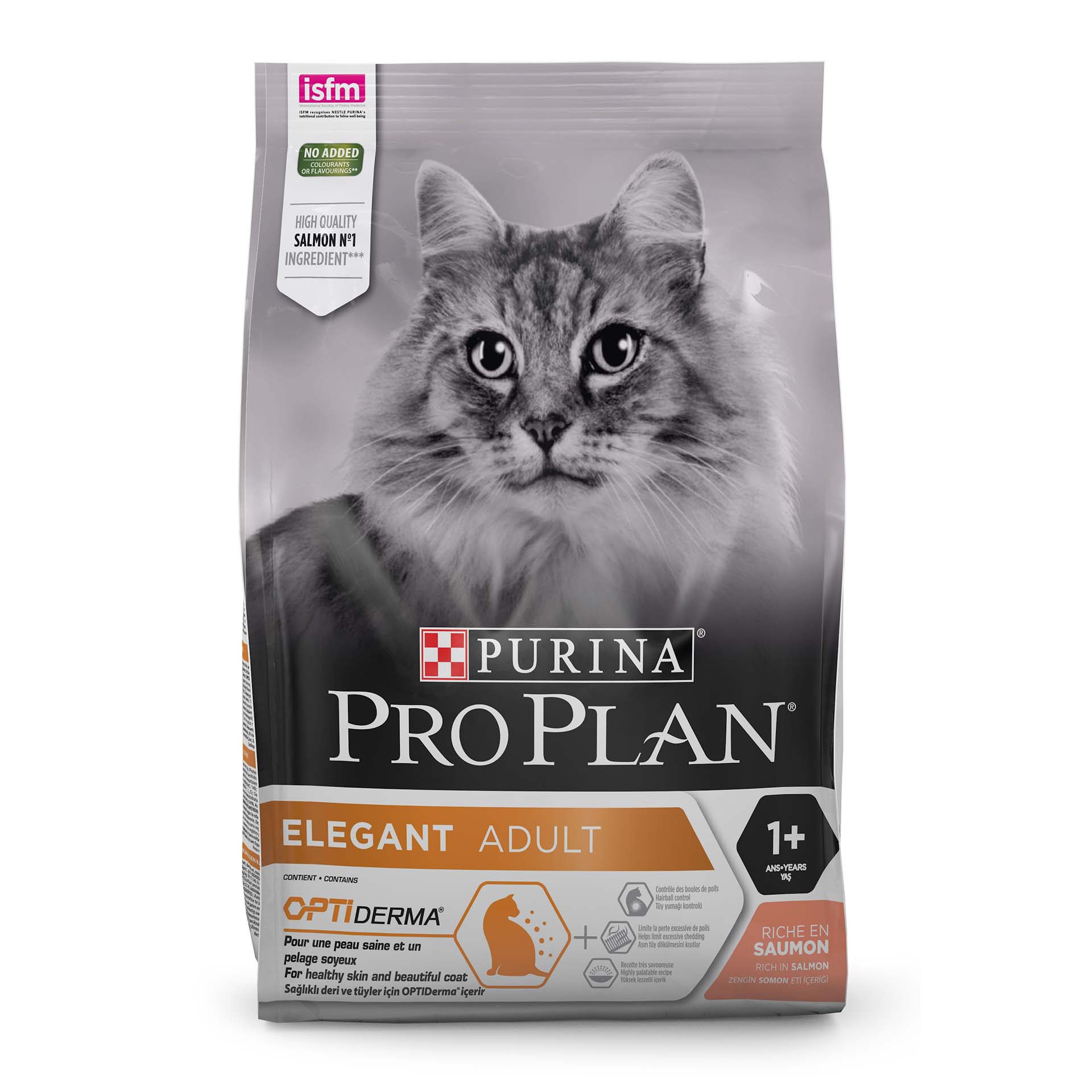 ALIMENTO SECO PARA GATO ELEGANT SALMÃO 3 KG