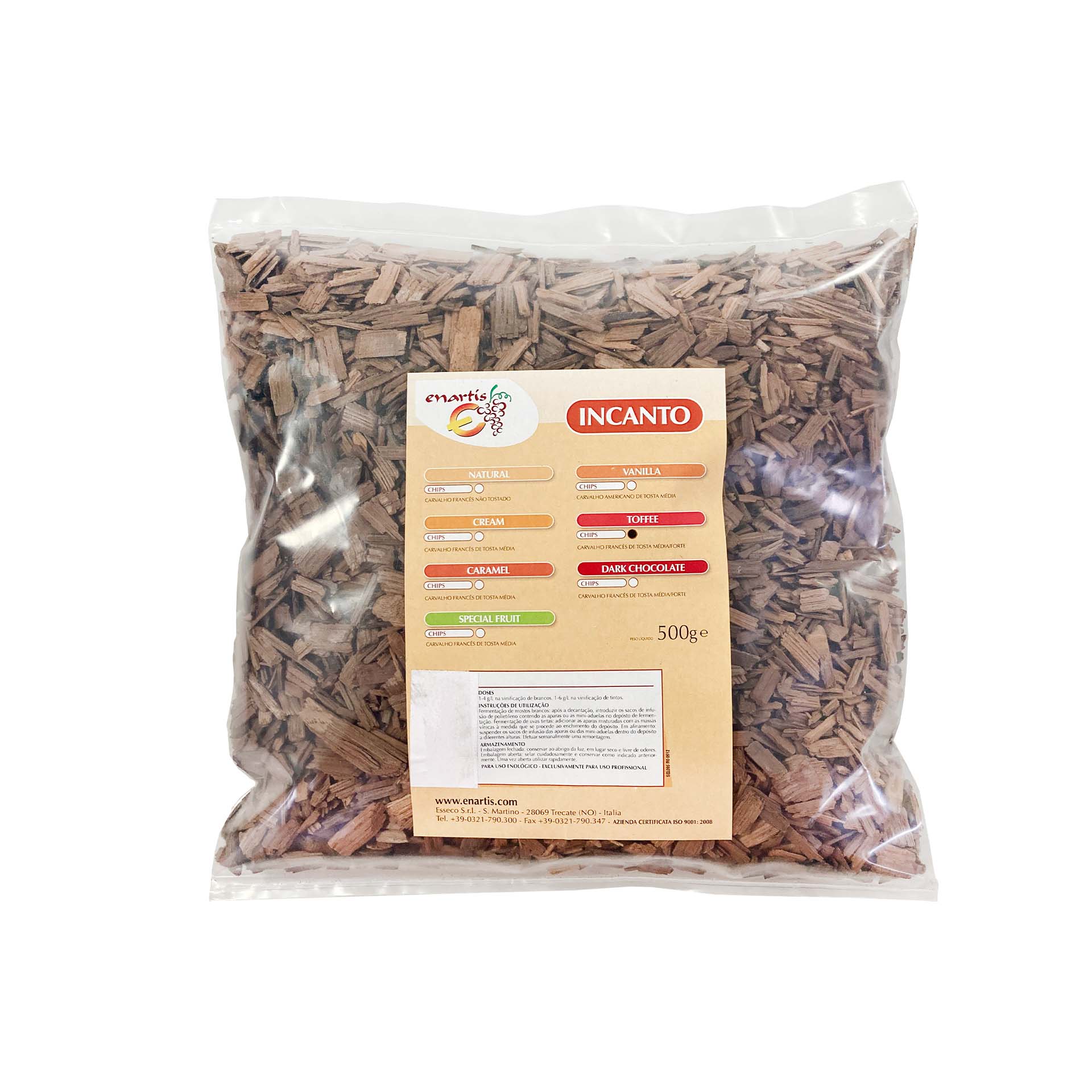 APARAS CARVALHO FRANCÊS INCANTO TOFFEE 500 G