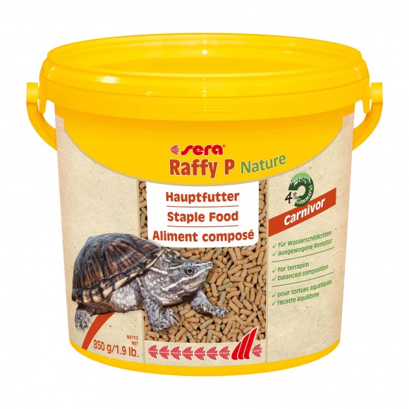 Alimento P/Tartaruga Raffy P 1 L SERA