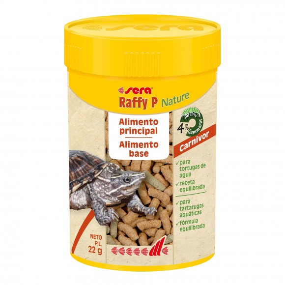 ALIMENTO P/TARTARUGA RAFFY P