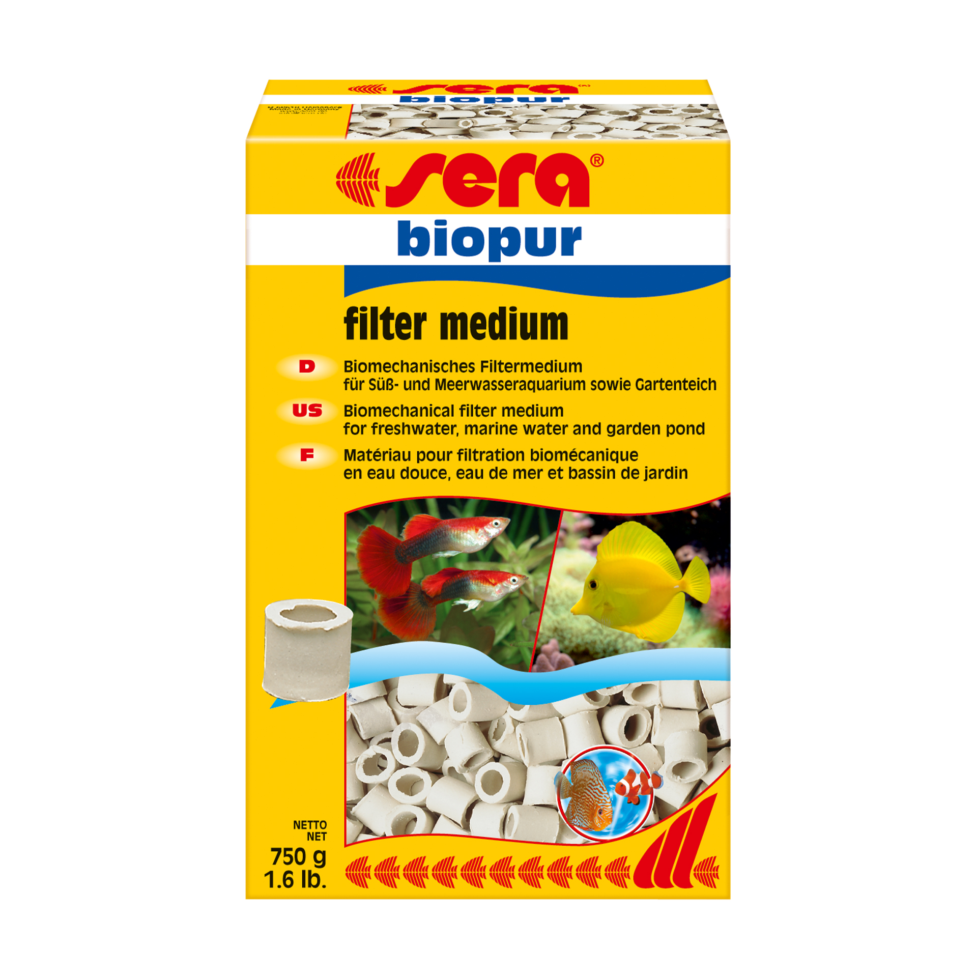 Recarga FiLTro para Aquário Biopur SERA