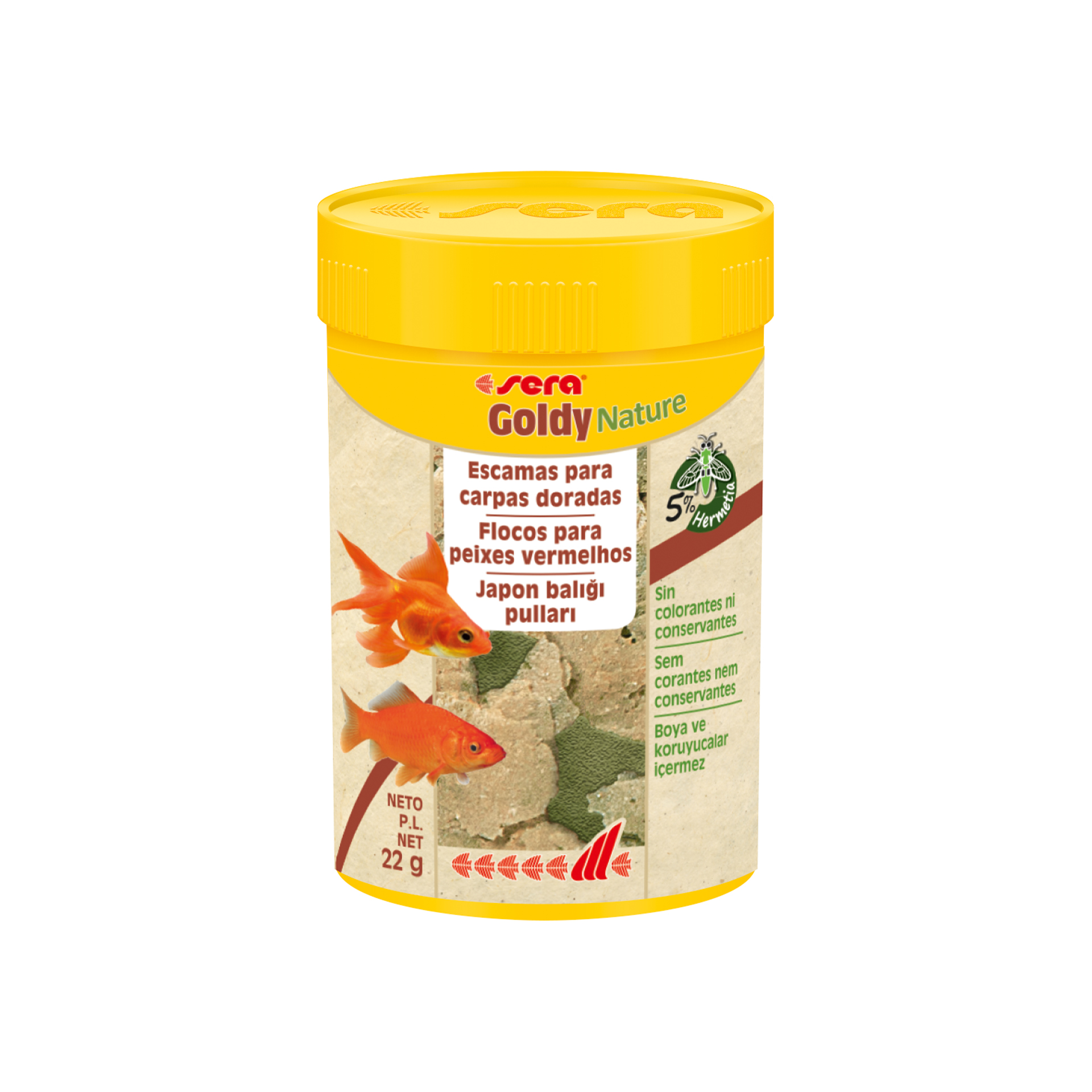 Alimento para Peixe Água Fria Goldy SERA 100ML