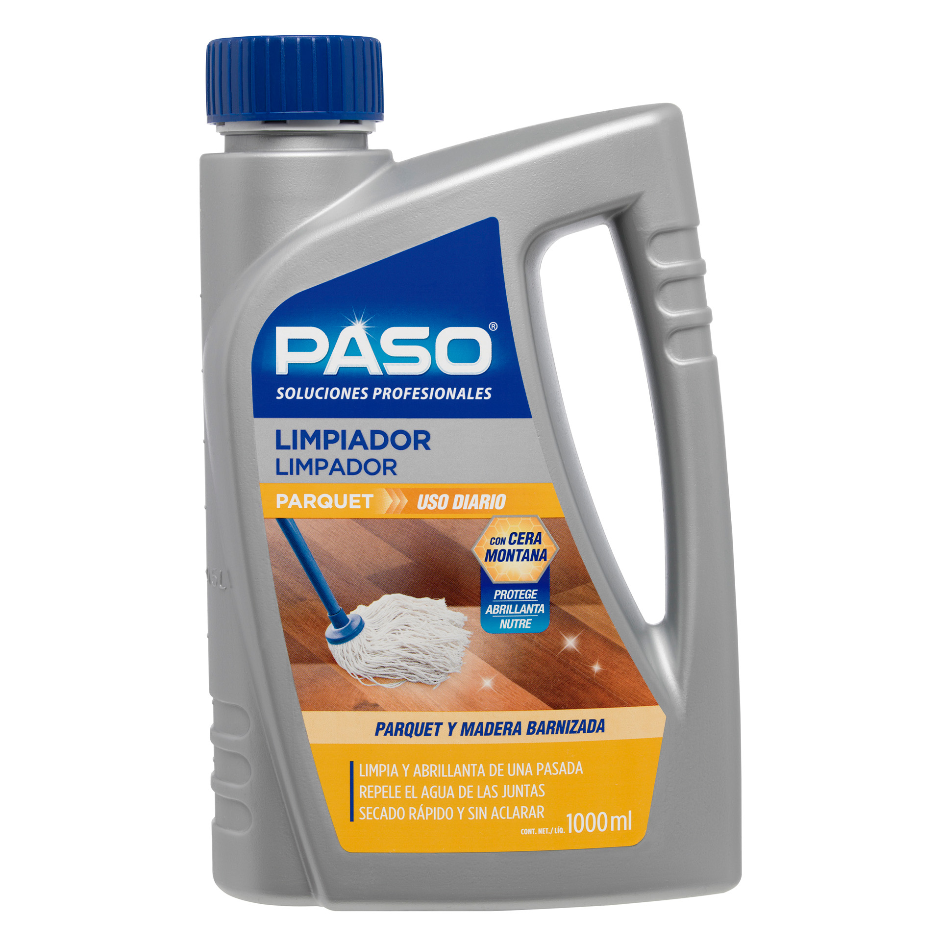 Detergente Líquido Limpeza Madeiras 1 L PASO