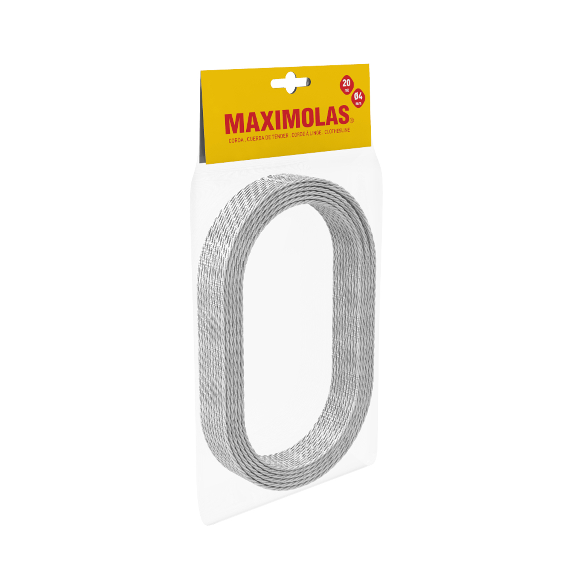 Corda Meada 4Mmx20 M MAXIMOLAS