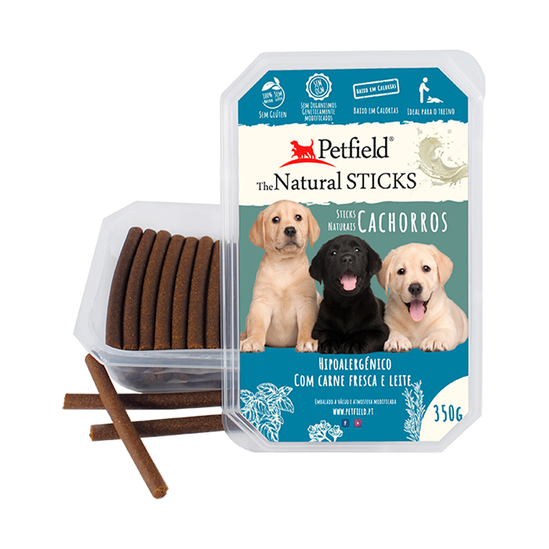 Snack Para Cachorro Natural Sticks 350 G PETFIELD