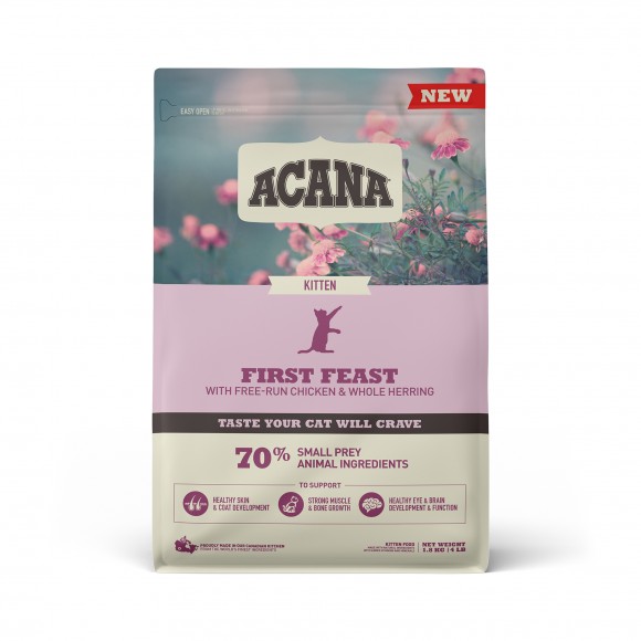 ALIMENTO SECO GATINHO FIRST FEAST FRANGO 1,8 KG