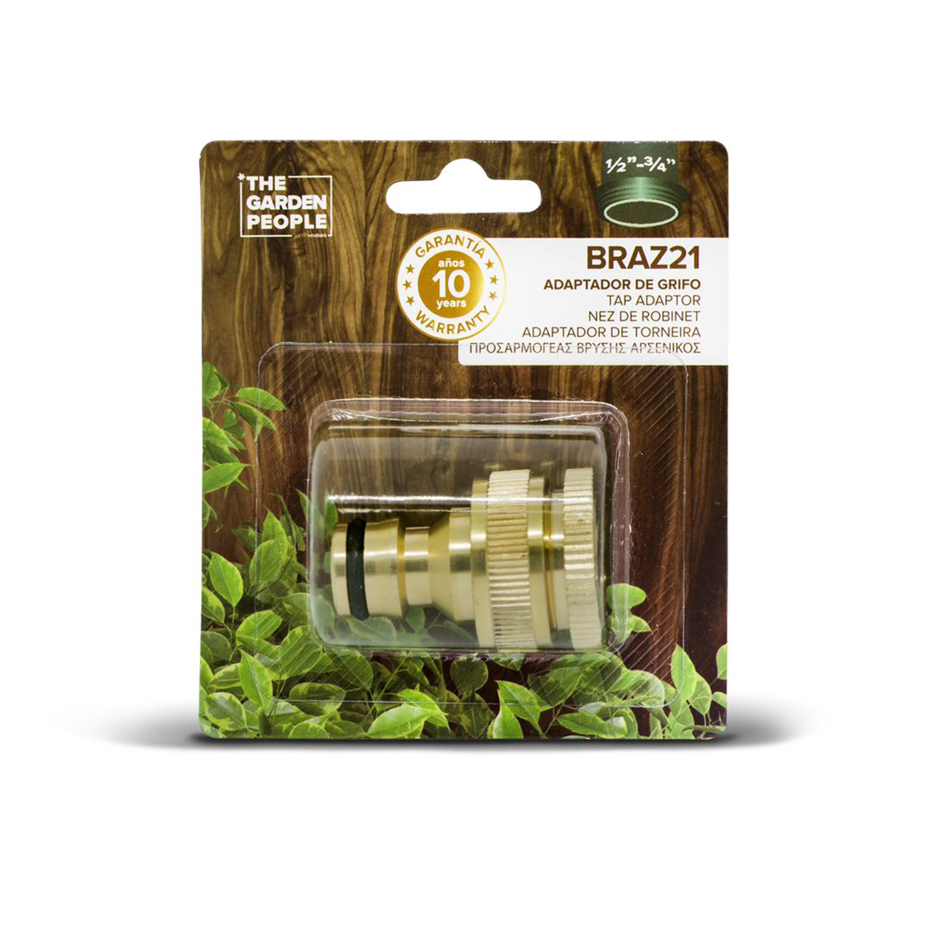 Ligação Torneira Metal 1/2- 3/4 Fêmea