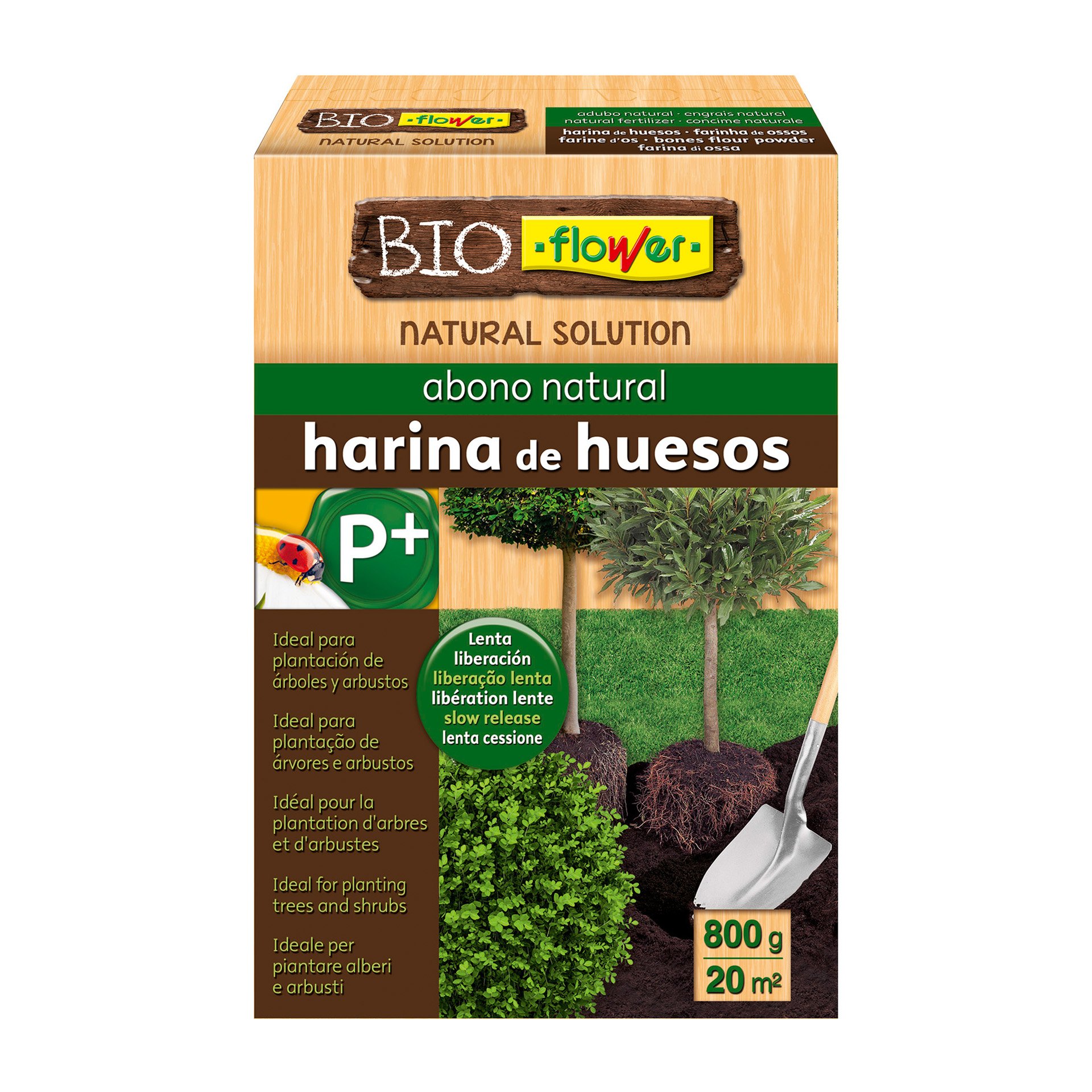Adubo Farinha Ossos 800 G BIOFLOWER