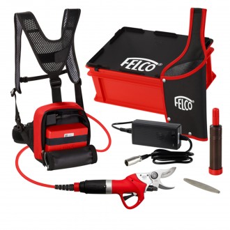 Tesoura Eltrica Kit F812 2 Baterias FELCO