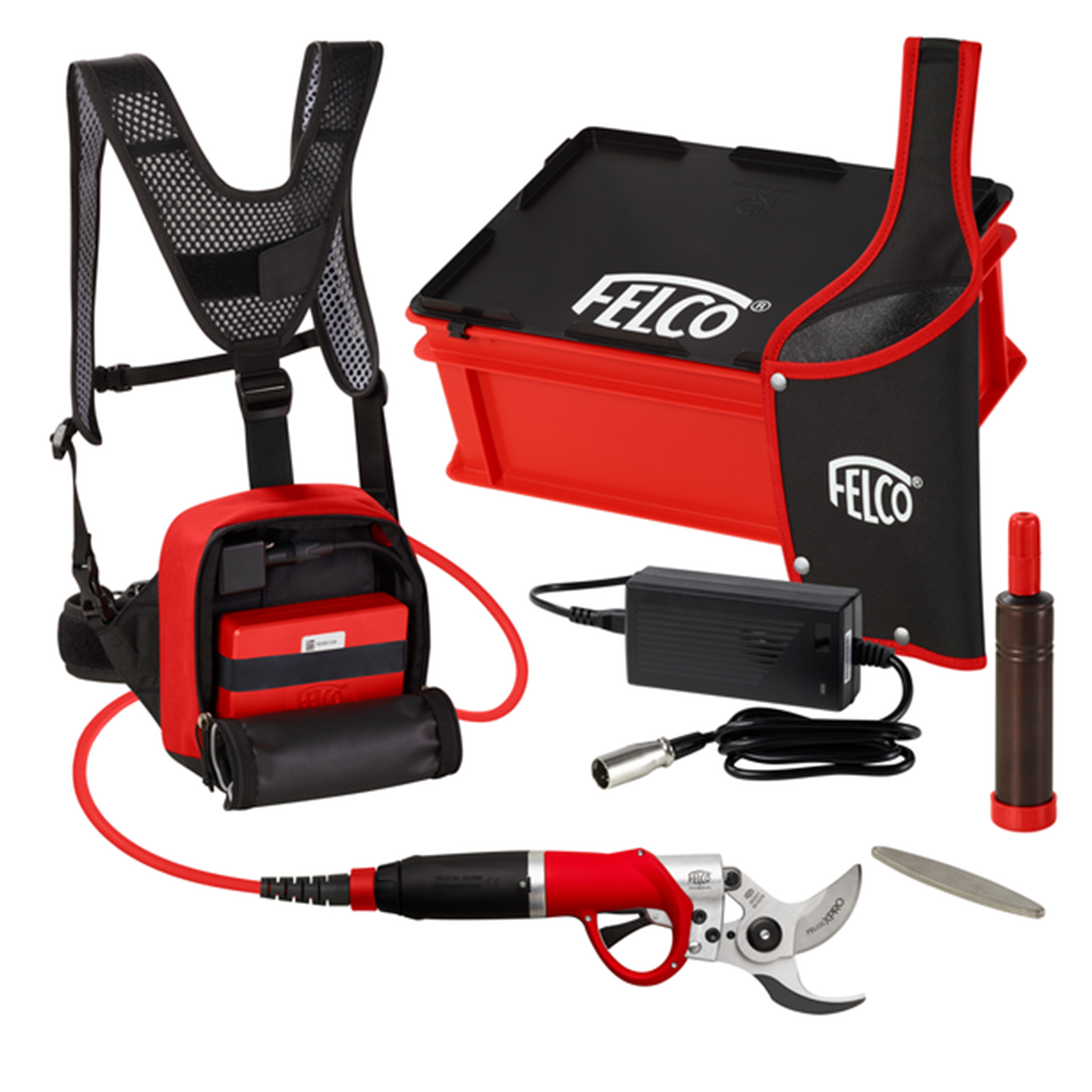 Tesoura Elétrica Kit F822 1 Bateria FELCO