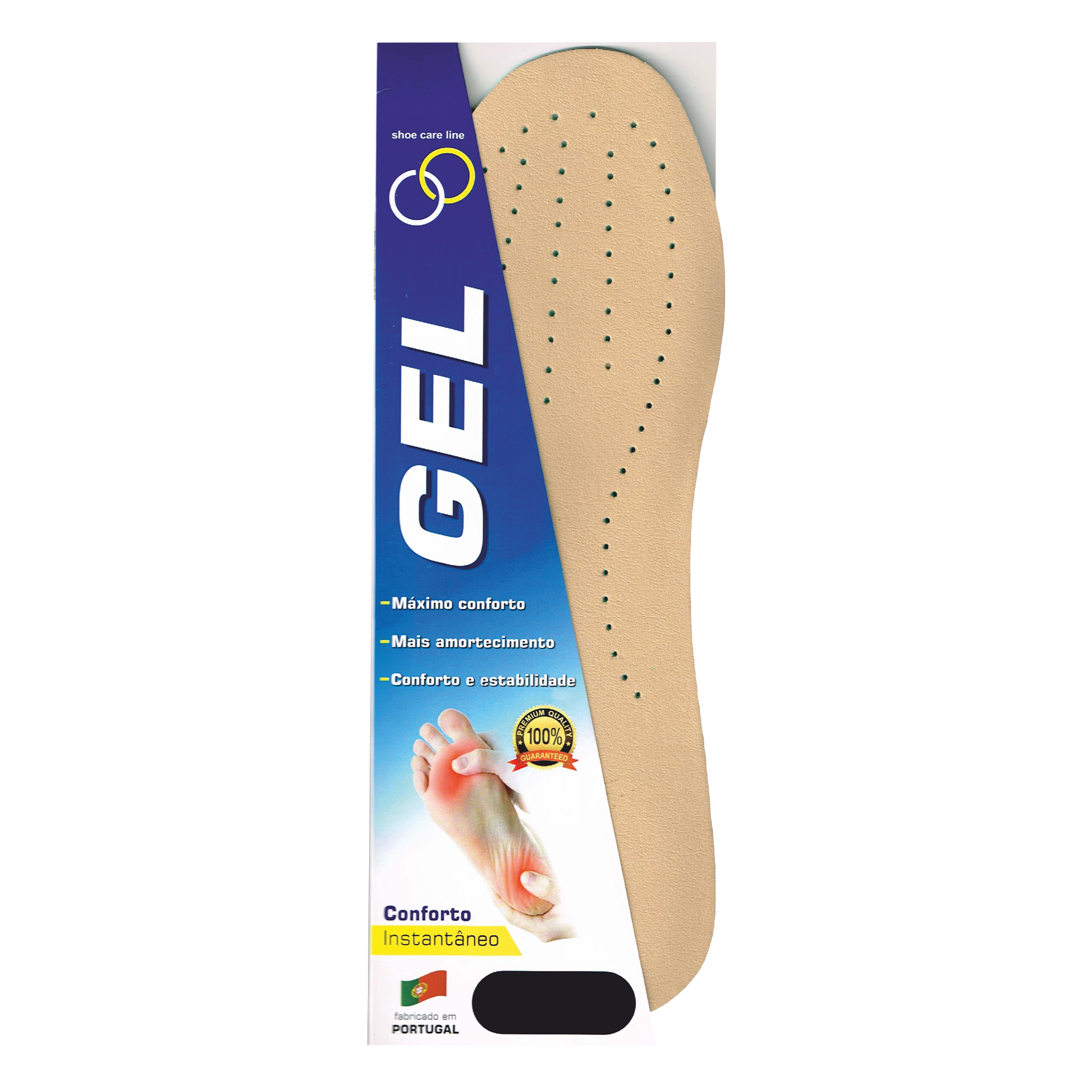 Palmilha Pu Gel Anatómica 44